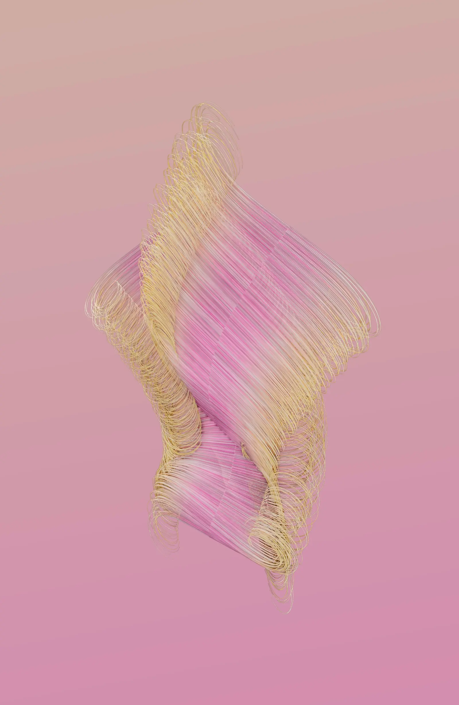 Where The Mind Forgets to Breath LUCHEN Watson Digital Abstraction Artwork