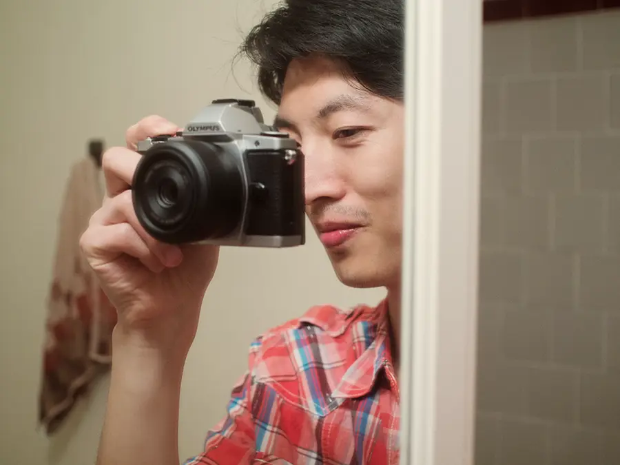 LUCHEN Watson self-portrait while developing a photographic point of view